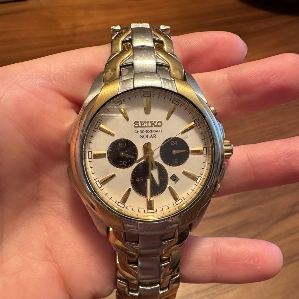 Seiko Chronograph Solar Watch